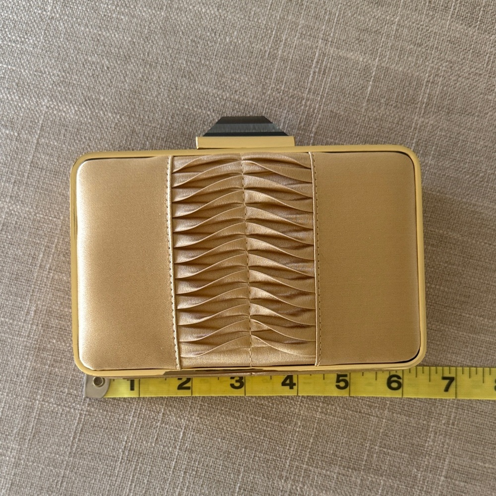 Elegant Franchi Gold Clutch